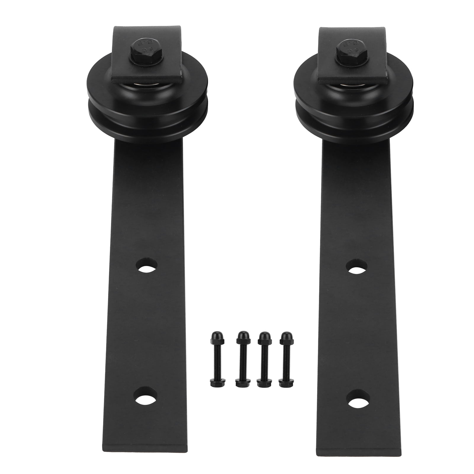 Sliding Door Pulley, Barn Door Pulley, Black Carbon Steel Sand Spraying