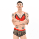 thumbnail image 2 of Ropa interior sexy con sujetador de encaje y lazo para hombres europeos y americanos, combinación de boxers de tentación, pijama pseudo-Niang, 2 of 3