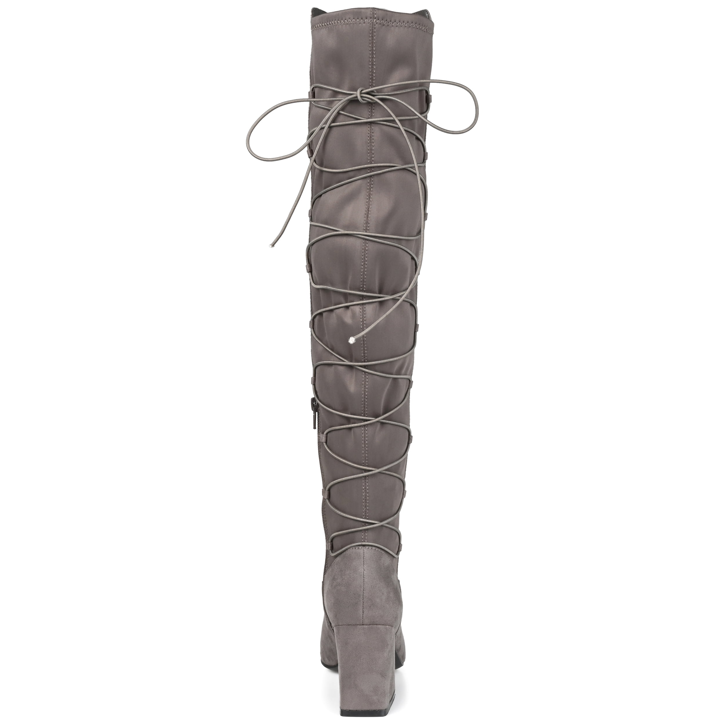 Brinley Co. Womens Tru Comfort Foam™ Extra Wide Calf Over The Knee Boot
