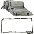 thumbnail image 3 of New Premium Aluminum Oil Pan Compatible With Chevrolet GMC Isuzu Express 3500 Base 8 Cyl 4.8L W4500 Tiltmaster W4S042 8 Cyl 6.0L 1998-2019 By 12628771 12558762 12598151 8125587620, 3 of 7