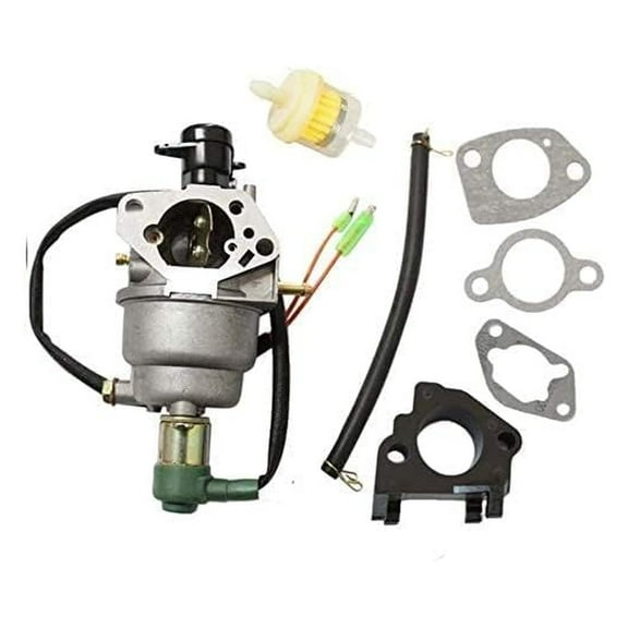Carburetor for Chicago Electric 98838 98839 13HP 6500W Generator - Carburetor Gasket Fuel Line Filter Replacement Kit