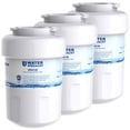 thumbnail image 1 of Waterspecialist WS613B Reemplazo para MWF®, SmartWater® MWFP, MWFA, GWF, HDX FMG-1, WFC1201, GSE25GSHECSS, PC75009, RWF1060, Kenmore® 9991 Filtro de agua para refrigerador, 3 filtros, 1 of 5