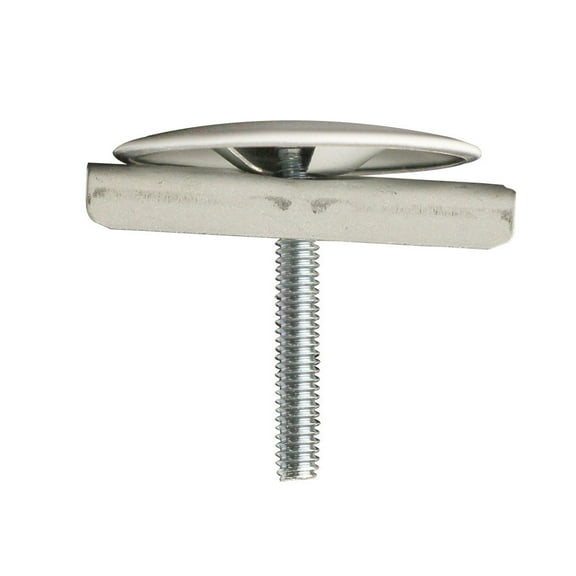 Thrifco Plumbing 4402275 2 Inch Brass Sink Hole Cover, Heavy Duty White Color