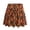 Tiger stripe print, variant on HELLHERO Golf Equipment Theme 2 Side Pockets Tennis Skirt, Built-in Shorts Soft Polyester Spandex Fabric Athletic Skort for Golf Yoga Travel