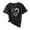 Black(Style 103), variant on Trendy Valentine'S Blouses Women'S Casual Short-Sleeve Heart-Shaped Print T-Shirt Round Neck Summer Tops
