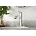 thumbnail image 5 of MOEN 84466 Korek Single Handle Single Hole Bathroom Faucet with Included Deckplate in Chrome, 5 of 9