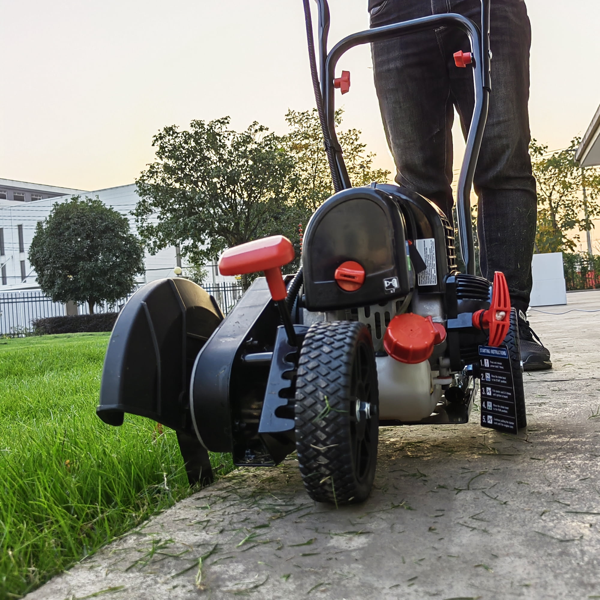 Hyper Tough 31cc Gas 4-Cycle Gas Walk Behind Edger