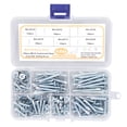 thumbnail image 3 of Self Drilling Screws Assortment Kit, 160Pcs Less Breakable Non Deform Self Drilling Screws With Storage Box For Cabinet, 3 of 8