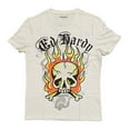 thumbnail image 1 of Ed Hardy Flame Skull Rhinestone Short Sleeve T-Shirt - EHM1100-106RS, 1 of 2
