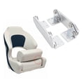 thumbnail image 1 of Boat  Hinge, Polished Finish Boat Foldable  Hinge Enhanced Safety  for Pontoon, 1 of 7