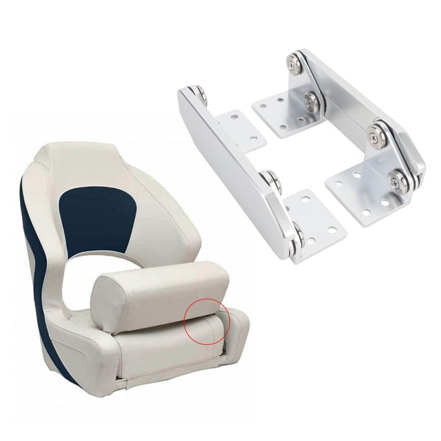 Boat Hinge, Polished Finish Boat Foldable Hinge Enhanced Safety for Pontoon