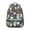 Greenish-blue-9, variant on Bohemian Vintage School Backpack with Earthy Floral and Artistic Tribal Patterns, Durable Waterproof Oxford Cloth, Adjustable Straps, Large Capacity Rustic Style School Bag
