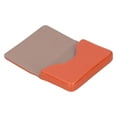 thumbnail image 3 of Estuche para tarjetas de visita con cierre magnético y elegante para hombres y mujeres, color naranja, 3 of 8