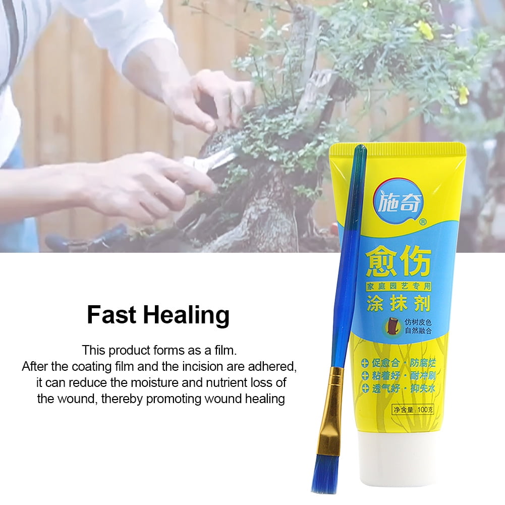 Tree Wound Sealer Pruning Cut Wounds Treatment Cream Brush Wounds Healer