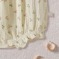 thumbnail image 5 of Faraee 0-18 Months Infant Newborn Baby Girl Floral Romper Spaghetti Strap One Piece Jumpsuit Shorts Toddler Summer Overall Clothes Pink, 5 of 6