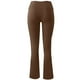 thumbnail image 5 of Puntoco - Pantalones acampanados para mujer, mallas de entrenamiento de cintura alta, elásticos, no transparentes, con control de barriga, pantalones de yoga con corte de bota Puntoco Puntoco-6062, 5 of 5