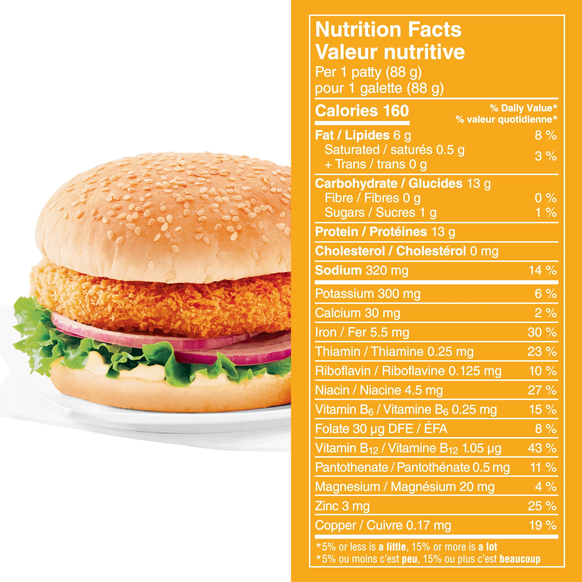 Galettes croustillantes de végé-poulet Gardein™