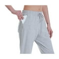 thumbnail image 2 of FEDTOSING Women's Sweatpants Cotton Jogger Female Drawstring with Pockets Light Gray,up to 2XL, 2 of 7