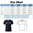 thumbnail image 2 of Bjutir T Shirts For Men Summer Beach Letter Print T Shirt Blouse Short Sleeve O Neck Tops T Shirt Xl, 2 of 3