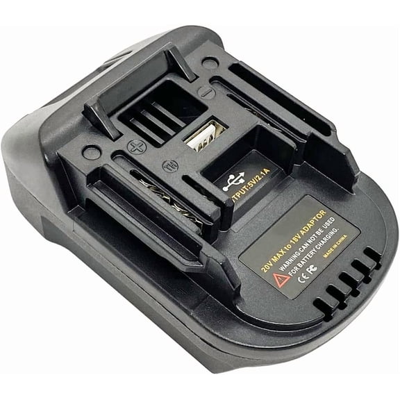 Replacement for Makita 18V Lithium Battery Adapter for Makita 18V LXT Cordless Tool, Convert for Black Decker/Stanley/Porter-Cable 20V Lithium Battery to Makita 18V Lithium-Ion Battery Converter