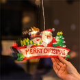 thumbnail image 1 of Christmas Window Lights, Led Christmas Window Decorations with Suction Hanger, Battery Operated Christmas Light Up Window Decor, Gifted Box for Xmas Party (1Pc）, 1 of 9