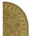 thumbnail image 4 of SAFAVIEH Antiquity Beaufort Oriental Wool Area Rug, Brown/Gold, 4'6" x 6'6" Oval, 4 of 6
