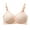 #1_Khaki, variant on Pregnant Postpartum For Women Breastfeeding Bra Seamless Nursing Umderwear Front Close Button Cotton Bras Tie Back Brassiere Breathable Comfortable Corset