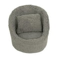 thumbnail image 1 of STARTIST Accessoire Photo Bébé Confortable Décor Mini Canapé pour Commémoration Fête Nouveau-Né Gris, 1 of 9
