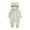 Style C, variant on Baby Snowsuit Fleece One Piece Bear Ear Hooded Footie Romper Newborn Fall Winter Warm Coat