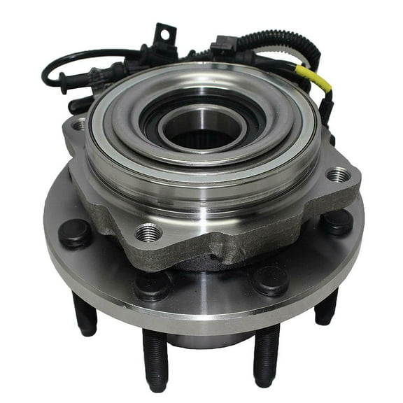 (4WD) Front Wheel Bearing & Hub Assembly Fits 2005-2010 Ford F-250 F-350, 2010 Ford F-450 F-550 Super Duty Hub Bearing w/ABS, 8 Lugs, 4x4-515081(Fit Single Rear Wheel)