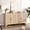 Oak, variant on 4 Door Sideboard Buffet Cabinet, Kitchen Storage Cabinet with Storage, Cupboard Console Table, Boho Accent Liquor Cabinet for Home Bar
