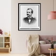 thumbnail image 3 of Historic Framed Print, [Leoindas Campbell Houk, representative from Tennessee, half-length portrait, facing left], 17-7/8" x 21-7/8", 3 of 9