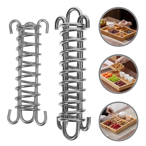 OATIPHO 2Pcs Heavy Duty Dog Leash Springs Shock Absorber Bungee Spring for Running and Camping