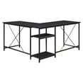 thumbnail image 2 of Mainstays Two-Way Convertible Desk with Lower Storage Shelf, Teens and Adults, 2 of 6