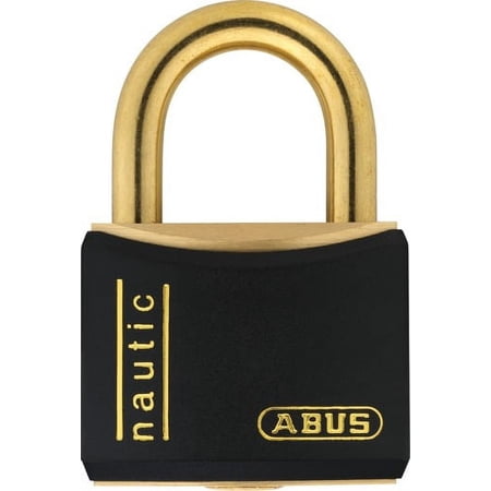Abus T84MB/40KA 8402 Brass Padlock, Black Sleeve Keyed Alike 8402