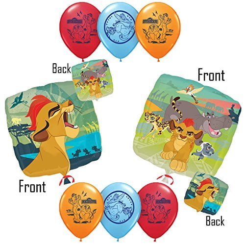 6ct Disney Junior The Lion Guard Birthday Latex Balloons Party Supplies 12