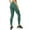 Dark Green, variant on Women's Solid Color Leggings High Waisted Workout Athletic Activewear Pants Tummy Control Stretchy Sports Buttery Workout Leggings