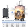 thumbnail image 6 of Disketp Wildlife Protection Elastic Travel Luggage Cover Travel Suitcase Protective Cover For Trunk Case Apply To 18''-32'' Suitcase Cover-Medium, 6 of 9