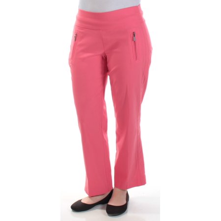 INC Womens Coral Straight leg Wear To Work Pants  Size: