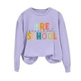 thumbnail image 2 of Uootdi Preschool Teacher Sweatshirts for Women Crewneck Long Sleeve Funny Teaching Graphic Shirts Back to School Teacher S Gift weatshirt, 2 of 4
