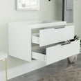 thumbnail image 3 of 30" Wall Mounted Bathroom Vanity Base Only without Sink Top, Soft-close Drawers, Eco-friendly Hand Paint, 3 of 8