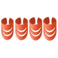 thumbnail image 1 of 4 púas para dedos para guitarra acústica de bajo, cubierta protectora para la punta de los dedos (rojo) Ehuebsd Para estrenar, 1 of 9