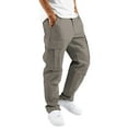 thumbnail image 4 of Cargo Pants for Men 2025 Street Casual Outdoor Sports Workout Cargo Work Pants with Pockets Mens Trousers, 4 of 5