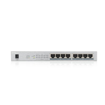 ZyXEL GS1008HP 8-Port GbE Unmanaged 2L Supported PoE Switch