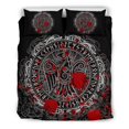 thumbnail image 3 of Viking Bedding Set Raven Celtic Tattoo Blood RLT12, 3 of 6