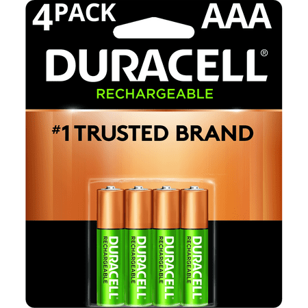 Duracell 1.2V Rechargeable AAA Batteries 4 Pack