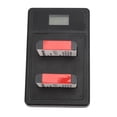 thumbnail image 1 of Camera Battery, Dual USB 3.7V Camera Battery Charger Real Time Display  for Accessory, 1 of 7