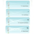 thumbnail image 4 of Transparent Desktop Fan, Quiet and Magnetic Wall Mounted Design 4 Wind Speed Clear Magnetic Portable Fan for Daily Home Camping, 4 of 7
