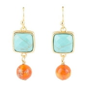 Enchanted Rock Orange Jasper Earrings