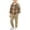 01 Multicolor, variant on Boys Sweatsuit Set 2 Piece Long Sleeve Flannel Plaid Shirt Hoodie and Jogger Pants Fall Winter 12 Month Boy Clothes Multicolor Y 70